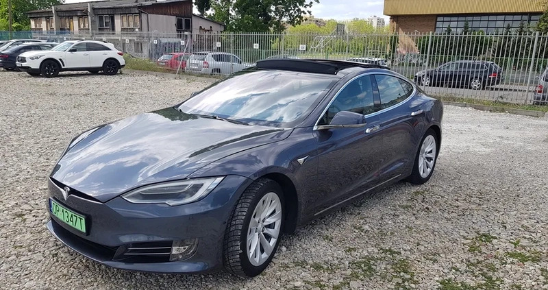 Tesla Model S cena 128700 przebieg: 125209, rok produkcji 2018 z Hrubieszów małe 379